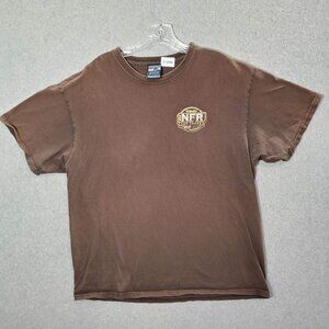 Wrangler National Final Rodeo Men Shrit XL Brown Las Vegas‎ 2014 Tee